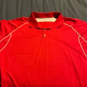 Nike Golf Red XXL 2 button Polo